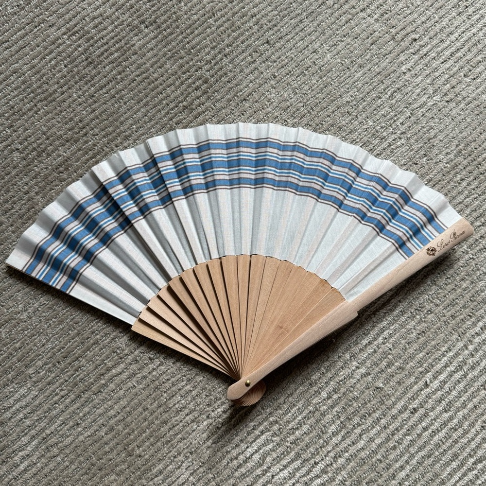 Loro Piana Folding Fan